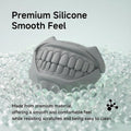 for AirPods 4 Case, Cool Teeth Design AirPods 4 Cover, Cute Funny Shockproof Protective Silicone Cases for Men Boys（Gray） AirPods 4 Case Gray