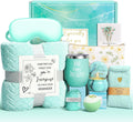Wasocol Happy Birthday Gifts for Women Mom Grandma Wife Best Friend Sister Her, Unique Relaxing Self Care Package Spa Gift Baskets for Women Ocean