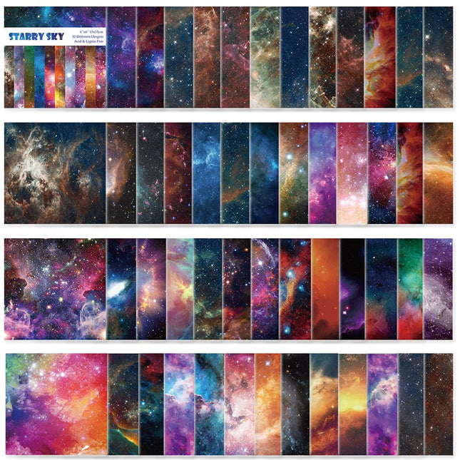 Origami Paper 50 Sheets, 6-Inch Square Double Sided Colored Craft Paper 50 sheet