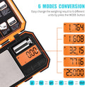 Fuzion Digital Pocket Scale, 200g x 0.01g, 6 Units Conversion Mini Scale with LCD Display, Tare Function for Food, Jewelry, Medicine, Coffee