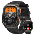 AMAZTIM Military Smart Watch with GPS, 6 Satellite Positioning/Compass, Stainless Steel Body, 50M Waterproof, 480Mah Extra-Large Battery,