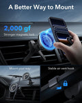 ESR for Magsafe Car Mount, Air Vent/Dashboard Magnetic Phone Holder for Car, Strong Magnets,Car Phone Holder Mount for Iphone