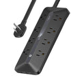 Anker Power Strip, 900J Surge Protector, 35W Max | Flat Plug Extension Cord with Multiple Outlets, 8 AC, 2 USB A, 2 USB C, 5ft Outlet Extender,