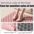 Lmljoo Silicone Cushion Portable Foot Reflexology Pad Foldable Foot Massage Mat Pressure Point Massage Mat Anti-Fatigue Standing Desk Mat Standing