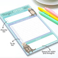 T MARIE Daily to Do List Notepad - 50 Sheets 5.5 X 8.5Ã¢ÂÂ Productivity Task Planner and Habit Tracker Pad - Cute Otter Gift Idea and Office