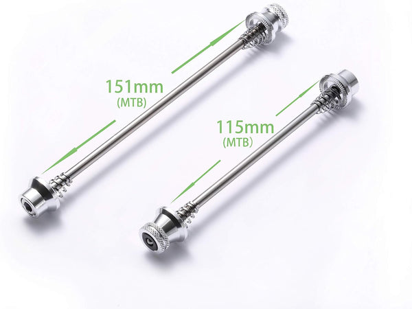 Hex Locking Skewer M5 Hex Head Anti Theft Quick Release Secure Lock Skewers Set Cycling Wheels Locking