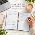 Undated Daily Planner | 8.25ÃÂ¢ÃÂÃÂ X 11.75ÃÂ¢ÃÂÃÂ Work To-Do Notebook | ADHD Academic Organizer | Multi-Layout | Men and Women Planner
