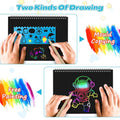 Smasiagon Scratch Paper Art Set: 2 Pack Notebooks Art Supplies and Crafts for Kids Back to School Classroom Ages 3 4 5 6 7 8 9 10 Girls Boys Toys