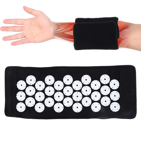 Acupuncture Arm Strap, Pain Relief Arm Belt, Yoga Arm Strap Acupressure Wrap for Arm Neck Back Pain Relief and Muscle Relaxation