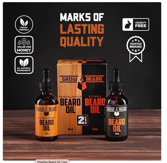 Beard Oil for Men, Beard Growth Oil, Beard Care, Best Beard Oil, All Natural, Sa
