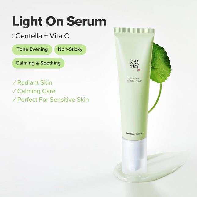 Beauty of Joseon Light on Serum Vitamin C Centella Dark Spot Fine Lines Pigmenta