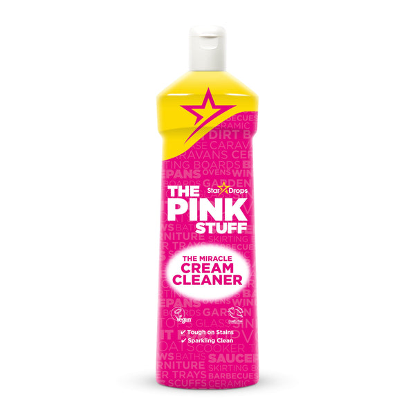 Stardrops The Pink Stuff Miracle Cream Cleaner, 16.9 Fl Oz 16.9 Ounce (Pack of 1)