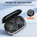 Occiam Wireless Earbuds Bluetooth Headphones Ear Buds 96Hrs Playback Sport Over-Ear Waterproof Wireless Headphones Earphones with Earhooks ENC