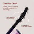 Tower 28 Makewaves Mascara - Volumizing and Lash Lengthening Water-Resistant Mascara - No Clumping or Flaking - for Sensitive Eyes Ã¢ÂÂ Jet Black