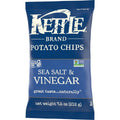 Kettle Brand Sea Salt and Vinegar Potato Chips, 7.5 Oz Sea Salt and Vinegar 7.5 Ounce (Pack of 1)