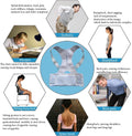 Thoracic Back Brace Posture Corrector- Magnetic Lumbar Back Support Belt-Back Pain Relief, Improve Thoracic Kyphosis, for Lower and Upper Back