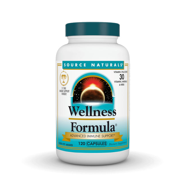 Source Naturals Wellness Formula Bio-Aligned Vitamins & Herbal Defense for Advan