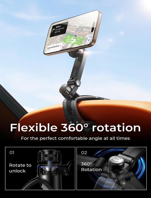 LISEN for MagSafe Car Mount Magnetic Phone Holder for Your Car Magnet Air Vent Cell Phone Holder Mount Car Accessories Gift for Men Women fit