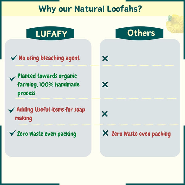 10 Pcs (5 – 7 Inches) Shower Loofah Exfoliating Body Scrubber | Natural Loofah Sponge | Bath for Loofah for Men and Women | Pack of 10 1 Count