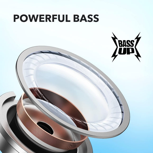 Soundcore by Anker P20I True Wireless Earbuds, 10Mm Drivers with Big Bass, Bluetooth 5.3, 30H Long Playtime, Water-Resis