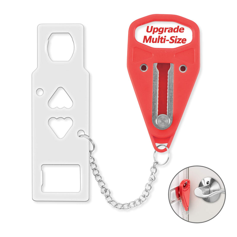 AceMining Portable Door Lock Home Security Door Lock Travel Lockdown Locks for Additional Safety and Privacy Perfect for Traveling Hotel Home