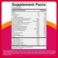 Smartypants Organic Women'S Multivitamin Gummies: Biotin, Probiotics, Methylfolate, Omega 3 (ALA), Vitamin D3, C, Vitamin B12, B6, A, K & Zinc,