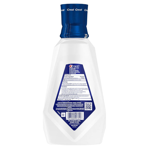 Crest Pro-Health Advanced Mouthwash, Alcohol Free, Extra Whitening, Energizing Mint Flavor, 946 mL (32 fl oz) 31.9 Fl Oz (Pack of 1)