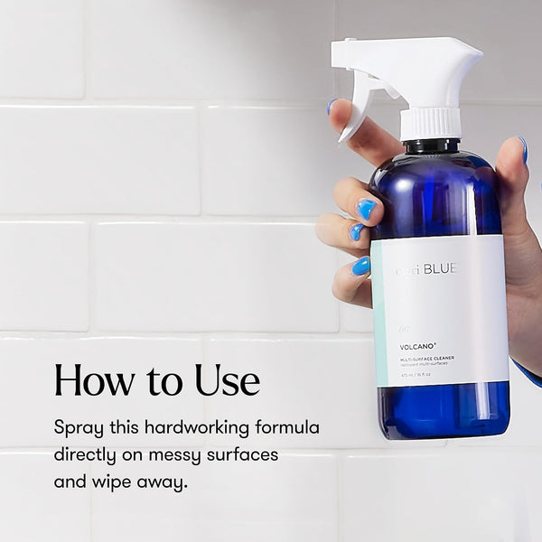Capri Blue Volcano Multi Surface Cleaner Spray - Multi Purpose Cleaner - Cleaning Spray Safe for Countertops, Granite, & More - Vegan & Cruelty