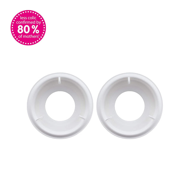 MAM Easy Start Anti-Colic Bottle Original Valve Replacement Parts – 2 Pack | Compatible With All MAM Easy Start Anti-Colic+ Baby Bottles, Made In