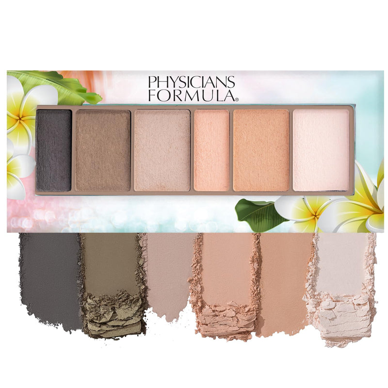 Eyeshadow Palette By Physicians Formula Matte Monoi Butter Eyeshadow Natural Matte Blushed Nudes, For Sensitive Skin, Hypoallergenic, Nourishing