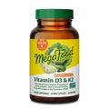 Megafood Vitamin D3 5000 IU (125 Mcg) - Vegetarian Supplements with Vitamin D3 K2 - Supports Bones, Teeth, Muscles & Immune Health - Certified