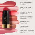 LAURA GELLER NEW YORK Serum Blush Tint, Lightweight Liquid Blush for Cheeks, Weightless Watercolor Sheer Finish, Graceful Guava