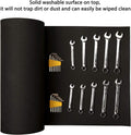 CASOMAN Professional Tool Box Liner and Drawer Liner - 16 inch(Wide) x 16 feet (Long), Non-Slip, Black 16"W x 192"L
