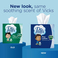 Puffs Plus Lotion with Vicks Facial Tissues, 4 Cubes, 48 Tissues per Box (192 Tissues) [Packaging May Vary] 48 Count (Pack of 4)