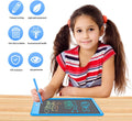 LCD Writing Tablet Colorful 10 Inch Electronic Graphics Doodle Board Ewriter Drawing Pad with Memory Lock Gift for Kids & Adults Home School