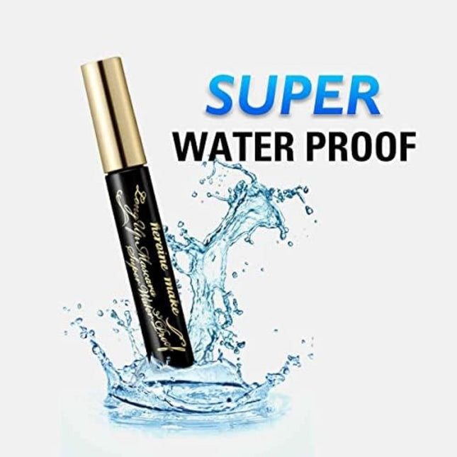 HEROINE MAKE by KISSME Long & Curl up Waterproof Mascara Black, Lengthening & Vo