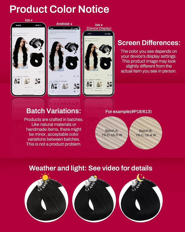 Moresoo Microlink Hair Extensions Human Hair Jet Black Micro Link Hair Extensions Human 18 Inch Hair Microbead Extensions Real Human Hair Black
