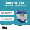 Nix Electronic Lice Comb, Instantly Kills Lice & Eggs and Removes from Hair