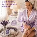 Gift Set for Women Body & Earth Spa Gifts Set Lavender Gift Baskets for Women Bath Sets with Bubble Bath Body Lotion Scented Candle Christmas
