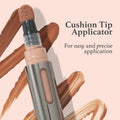 Julep Cushion Skin Perfecter - 410 Nutmeg Concealer, Foundation, Brightener, Contour Stick - Turmeric