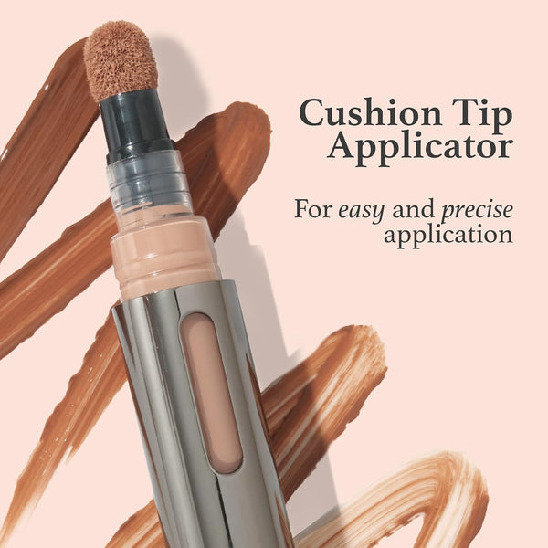 Julep Cushion Skin Perfecter - 410 Nutmeg Concealer, Foundation, Brightener, Contour Stick - Turmeric