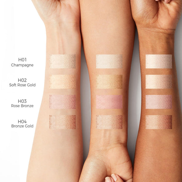 Dewy Highlighter Makeup 15G/0.53Fl.Oz, Highlighter Makeup Stick for Face and Body, Radiant & Shimmer Glow, Buildable Color for All Day | Vegan &