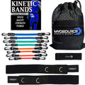 Leg Speed & Agility Resistance Bands - Athletic Performance/Fitness Training for All Ages - 4 Resistance Levels, Stretch Strap, Digital Training