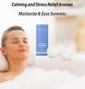 Magnesium Bath Bombs Post Workout Recovery Sore Muscles Tension Epsom Salt Luxury Bubble Bath Spa Essential Oil Infused Bath Bombs Vanilla