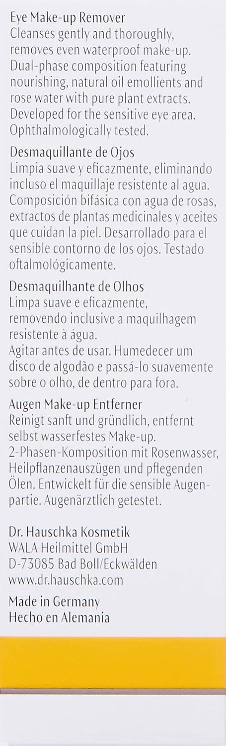 Dr. Hauschka Eye Make-Up Remover, 2.5 Fl Oz