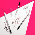 Wet N Wild Brow-Sessive Brow Pencil, Ultra-Precise Dual Ended Spoolie Brush for Perfect Buildable Blendable Shaping, Natural Lasting Shades for