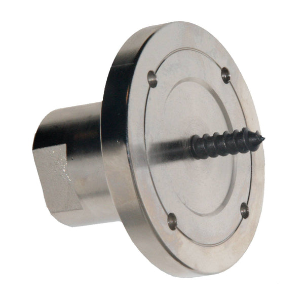 PSI Woodworking CF3SC 3" Lathe Faceplate/Screwchuck for 1" x 8tpi Spindle 1" x 8tpi 3" With Screwchuck