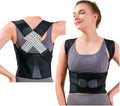 S~Xxxl(20~90Kg) Posture Corrector for WomenãMenï¼Back Brace Posture Correctorï¼ComfyãBreathableãLower Back Pain Reliefã(Black,L-45-60Kg)