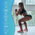 Resistance Bands for Working Out Exercise Loop Bands Workout Bands Set for Men Women Body Stretching, Crossfit Training, Home Workout, Physical