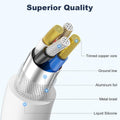 Cveael Car Carplay Cable for iPhone 17 16 15 Pro Max Air 16 15 Plus, 3FT USB A to USB C Cord for iPad 10th Gen Pro Air 5th 4th Mini 6th Gen, Car